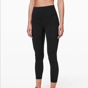 Lululemon black wonder under yoga pant